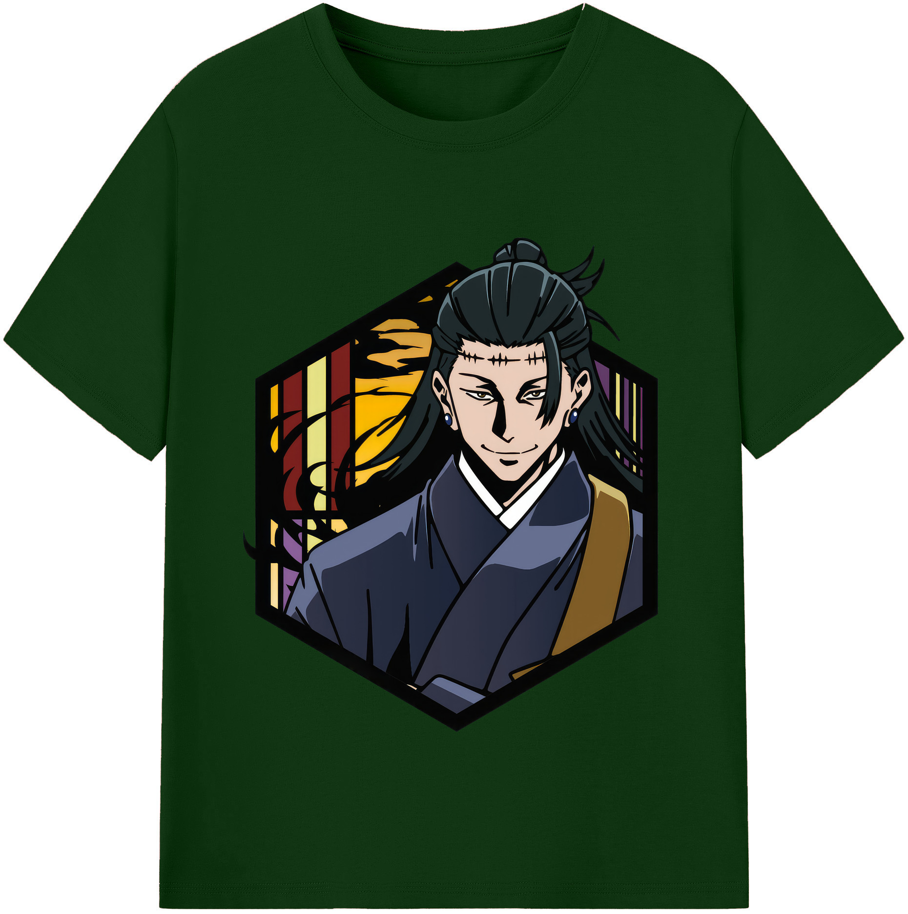 （画像用） 呪術廻戦 Jujutsu Kaisen 綿100％半袖Tシャツ（フロントプリント）
